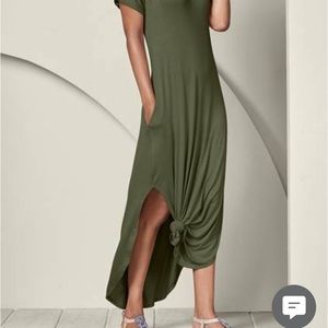 Zenana outfitters maxi - green